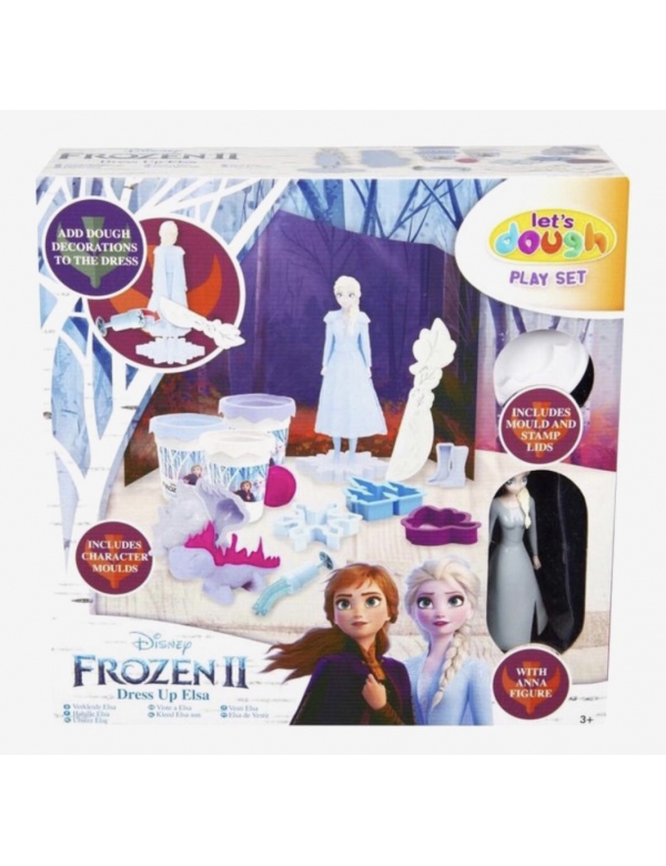 Disney Frozen II Dress up Elsa (play dough)